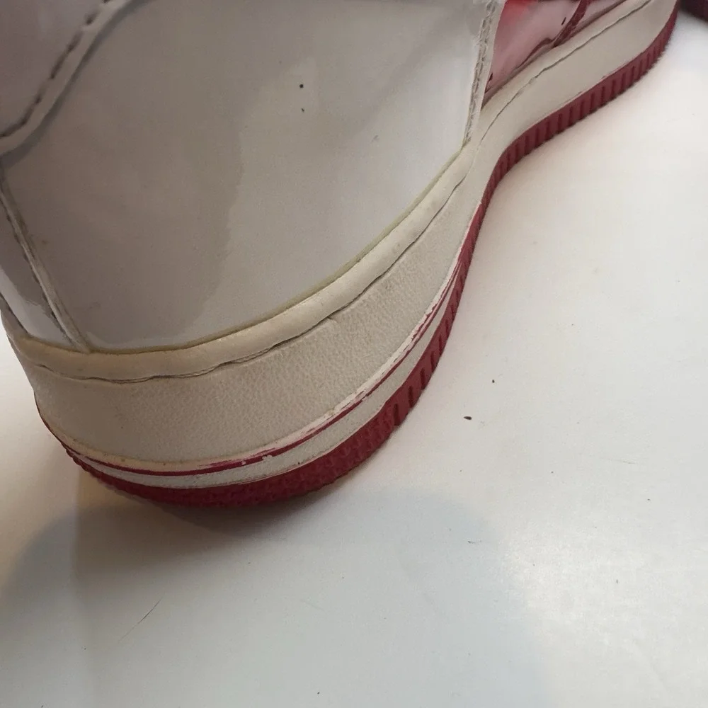 Nike Air Force 1 Premium Low Fantastic 4‎ Invisible MEN'S 13  HTF Rare Red White